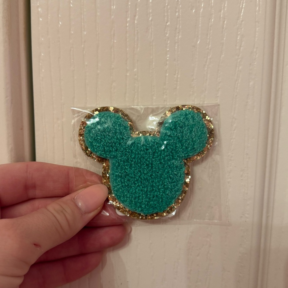 Avocado Green Mickey Mouse Patch Stoney clover lane x
